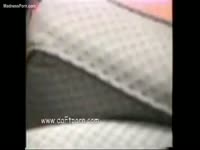 Muscled English teacher finishes a huge load in his naughty student